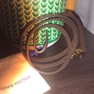 LV Favorite mm Damier Ebene Strap like new